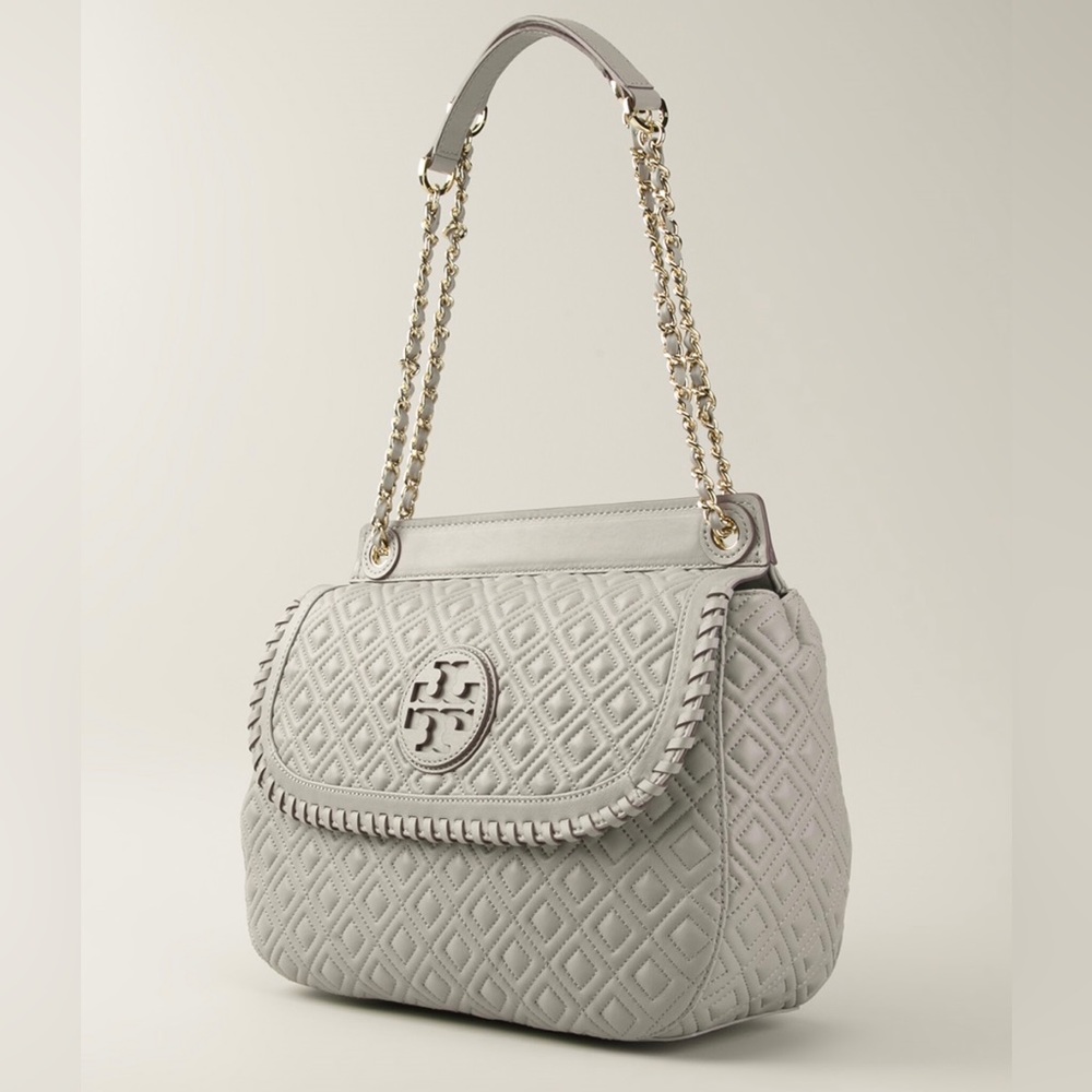 Tory Burch Quilted Leather Marion Bag